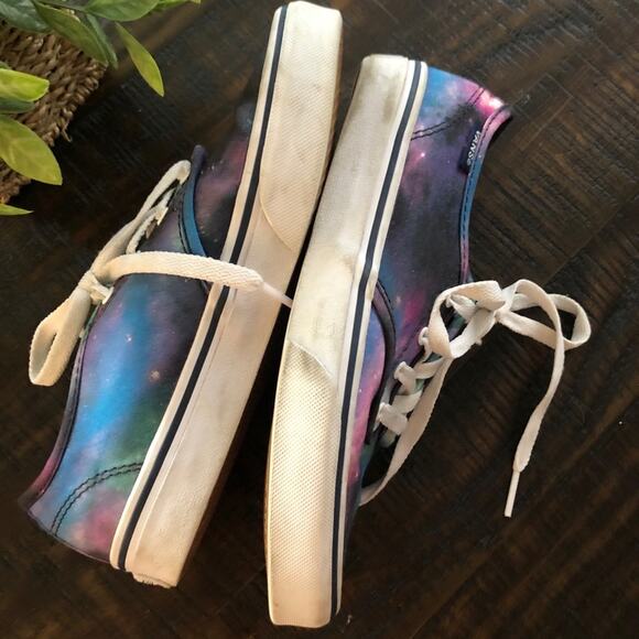 Vans Galaxy Pattern Shoes Missy Size 4 - Picture 5 of 8